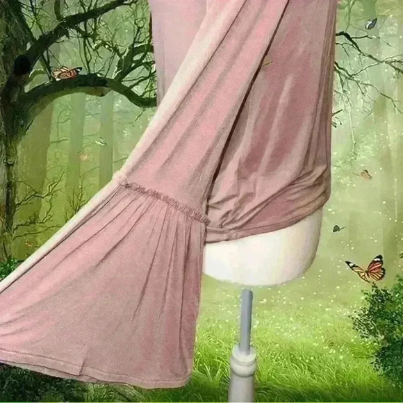 NWT American Eagle Pink/Purple Blouse - Picture 5 of 10